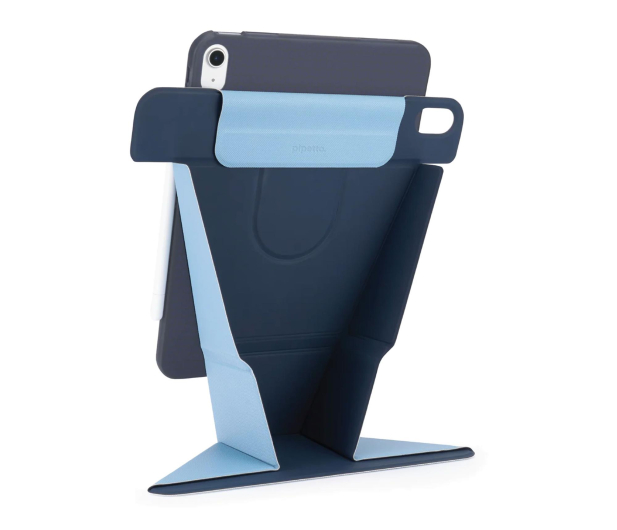 Pipetto Origami No6 Stand case iPad 10.9" (2022) dark blue - 1319584 - zdjęcie 3